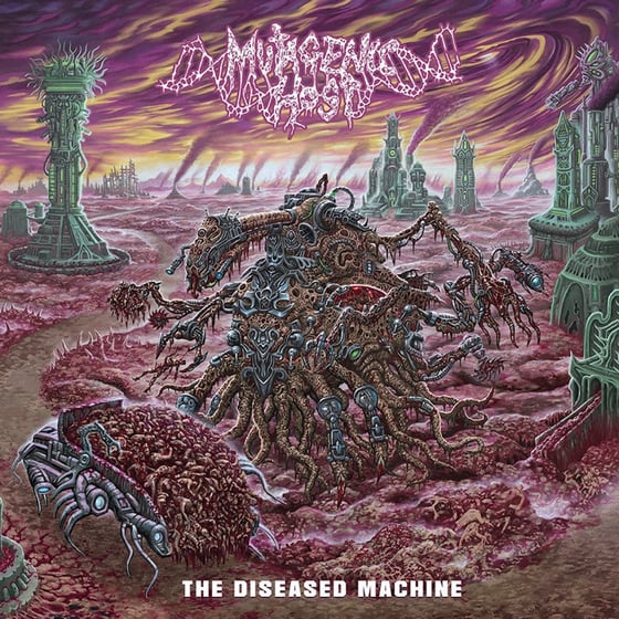 Image of Mutagenic Host - The Diseased Machine LP (DC78) REPRESS