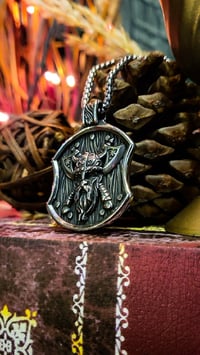Image 3 of 👑The Armored Kingdom Shield Breaker Viking Warrior Necklace