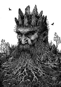 Old Man of the Stones A4 Print