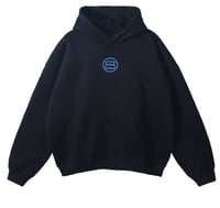 Image 2 of Oversized Black hoodie 