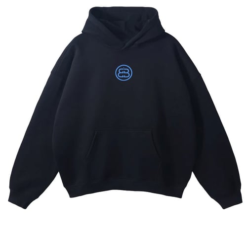 Image of Oversized Black hoodie 
