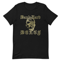 Image 1 of Skull Logo Black and Gold Unisex T-Shirt