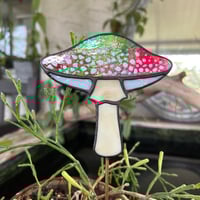 Image 3 of Amanita Mushroom Plant Stake