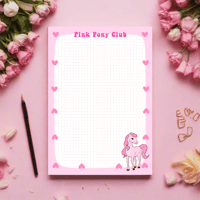 Image 1 of Pink Pony Club Notepad