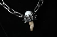 Image 2 of Dead Good Marble and deer antler necklace 