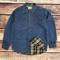 Image 1 of Vintage LL Bean Flannel Lined Button Up Shirt