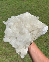 Image 14 of Quartz Points Cluster Statement Display Piece | Brazil #2911