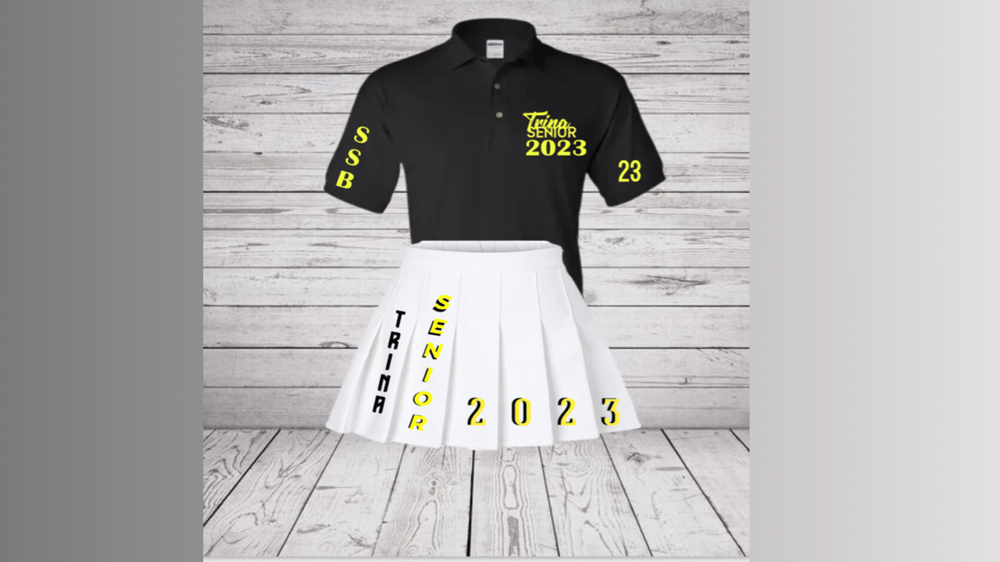 Image of T-Shirt  & Tennis  Skirt 2pc set