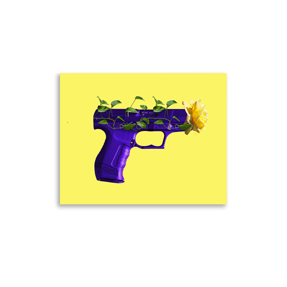 Flower Gun Poster