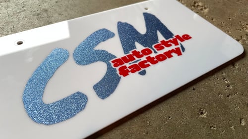 Image of Auto Style Factory - Vanity Plates