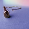 ESU// Bronze Charm Necklace
