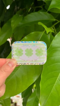 Image 1 of lucky girl syndrome glitter diecut