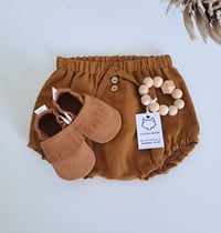 Image 2 of Moccasins - Tan Suede 