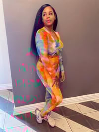 Image 5 of Picasso 2pc yoga set (sunset)