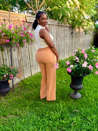 Image 2 of Wide Leg Pant w/Front Button
