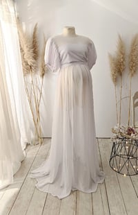 Image 3 of White dress for photoshoots | Millie | size M | chiffon