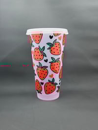 Image 2 of Strawberries Color Changing Cup