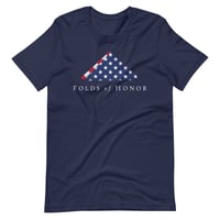 Image 5 of Folds of Honor USA Flag - Patriot - Unisex t-shirt from PatriotsCo.com