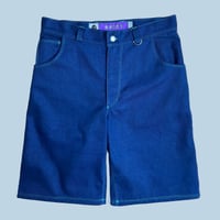 Image 1 of LIZARD DENIM JORTS 