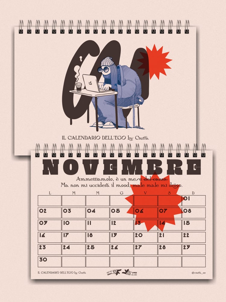 Image of CALENDARIO DELL’EGO 2026