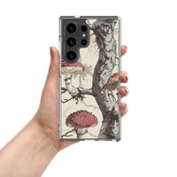 Image 3 of The Shire Inspired Illustrated Tree Trunk/Mushroom Clear Case for Samsung®