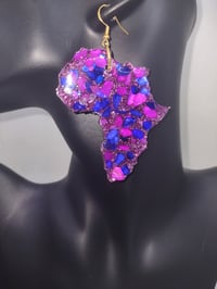 Image 1 of Africa Designs  Earrings By Lady L Artistry