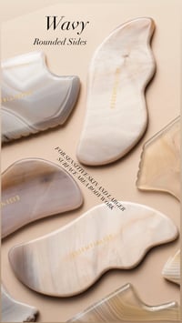 Image 2 of Agate Gua Sha Tool