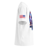 Image 5 of Unisex USA 250 Hellfish Haven organic oversized high neck t-shirt