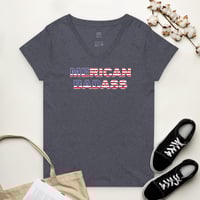 Image 5 of Women’s Merican Badass Recycled V-Neck T-Shirt