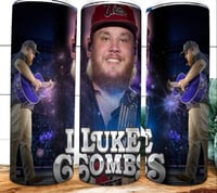 Luke combs design 5 20oz tumbler