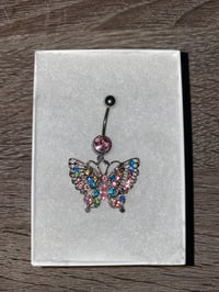 Butterfly belly ring 