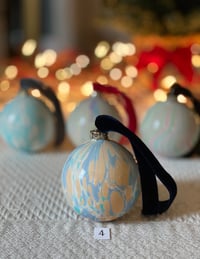 Image 5 of Marbled Ornaments - Yuletide