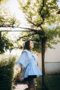 Image 1 of Blouse Chihiro [vichy bleu]