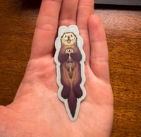 Image 3 of Sea Otter & Baby Sticker (Small)