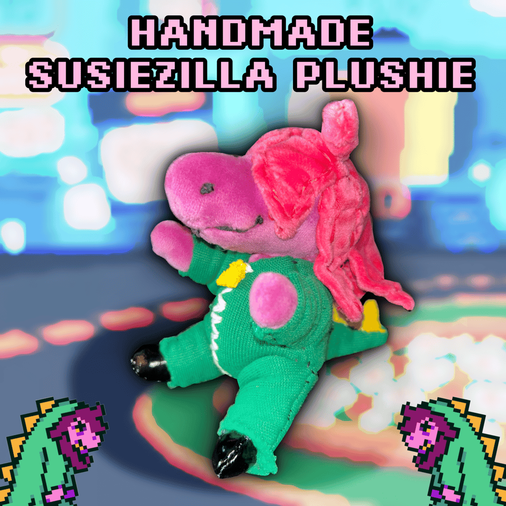 Image of Handmade Susiezilla Plushie (Made to Order)