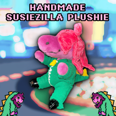 Image of Handmade Susiezilla Plushie (Made to Order)