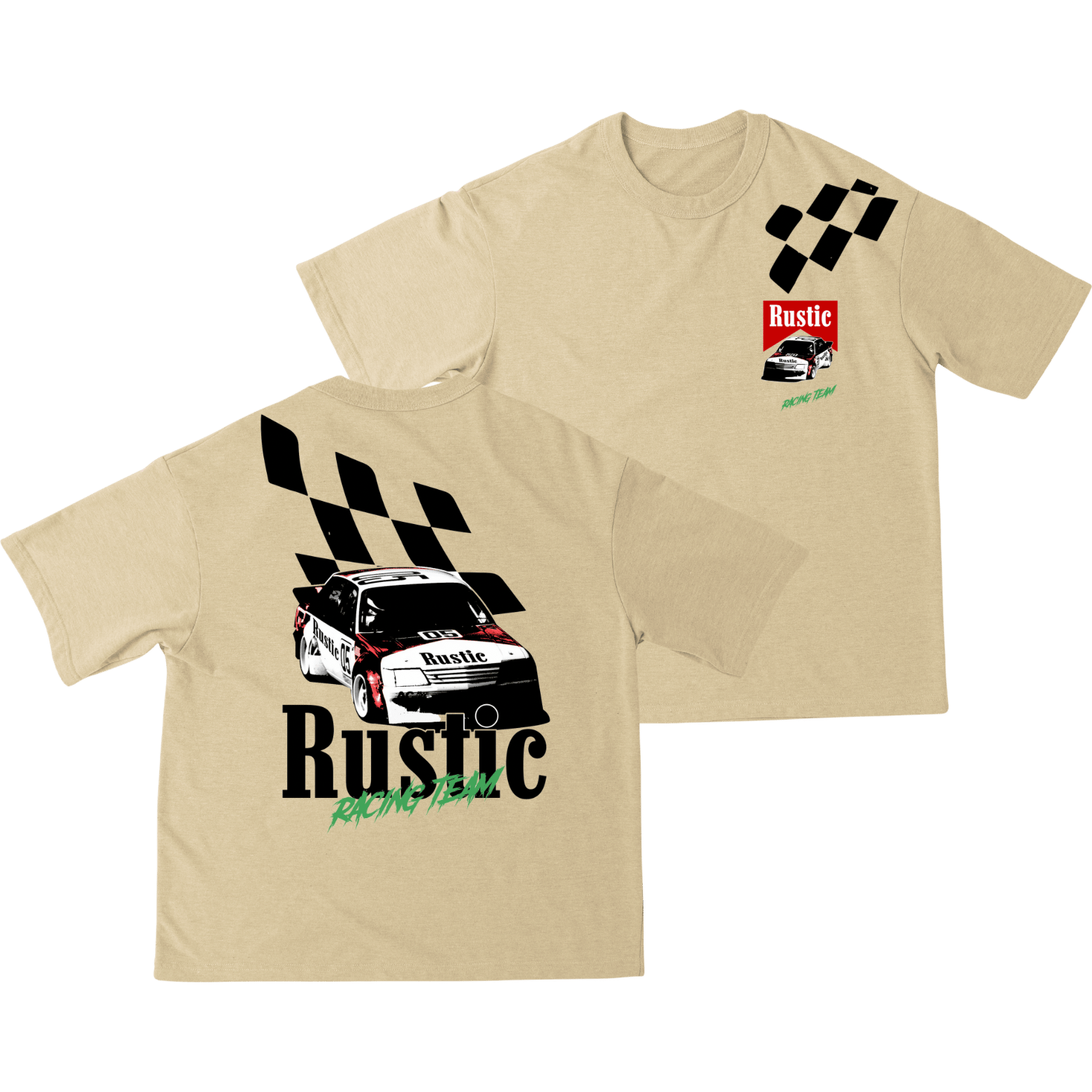 Vintage Racing Tee | Stay Rustic