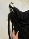 vintage John GALLIANO silk chiffon dress