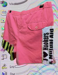 Image 1 of I LOVE HOOKERS +MUTUAL AID SHORTS