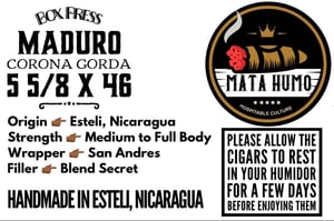 Box Press Maduro