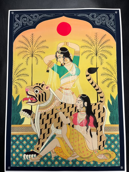 Image of Tigers print