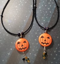 Image 3 of Jack-o-lantern Necklace