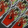 Beetle Bride- Laminated Sticker