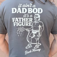 Image 2 of Father Figure T-Shirt (Charcoal)