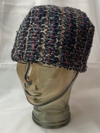 Image 3 of NAVY KNIT BEANIE
