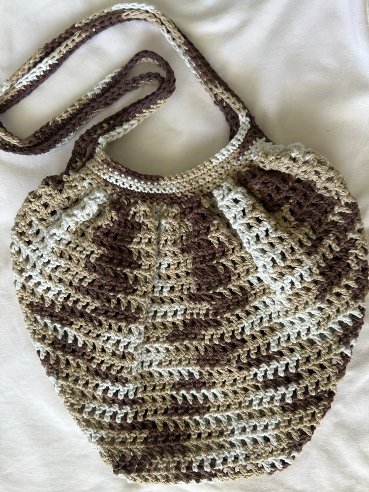 Image of ✧Chocolate Milk Mesh Market Bag