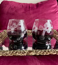 Image 5 of Rosary Stemless wine glasses (set of 2)
