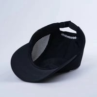 Image 4 of PREORDER: Black PZA Nylon 5 Panel Cap