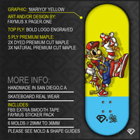 Image 1 of ‘MARIYO!’ YELLOW + LÜXE PRO FB TAPE & FAYMUS STICKER PACK