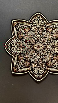 Image 4 of ALL SEEING EYE EMBROIDERED BACK PATCH 